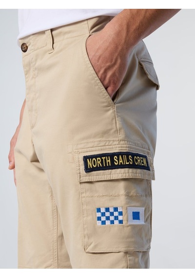 North Sails Crew Regular Fit Erkek Kargo Şort-33384 Bej