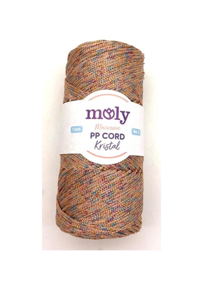 Angel Çanta Aksesuar Moly Yarn 200 Gr Simli Polyester Makrome No:1033 Diğer