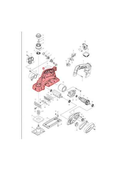 Makita DKP180RFE Gövde Ürün Kodu 140904-5