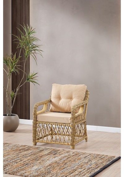 Edra Rattan Puflu Bahçe Balkon Takımı 3+1+1+camlı Masa Cappuccino Cappuccino Edra Rattan Puflu Bahçe Balkon Takımı 3+1+1+camlı Masa Cappuccino Cappuccino