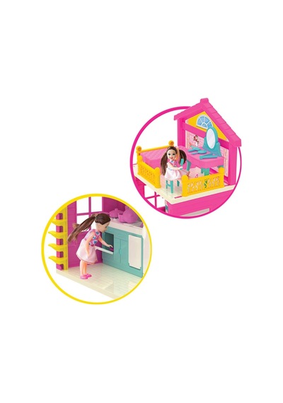 Mey İthalat Lola'nın 2 Katlı Evi Aktivite Oyun Seti