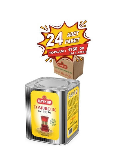 Tomurcuk Kokulu Dökme Çay 125 Gr. Yirmidörtlü Paket