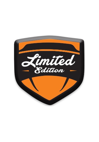 Limited Edition 3d Kabartmalı Siperlik Camı Sticker 01