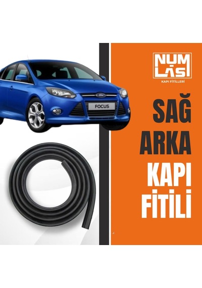 Ford Focus Hatchback 3.nesil Sağ Arka Kapı Fitili-a Kalite-numlas-nm6398