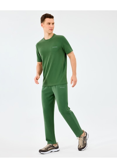 Skechers M Slim Pant Sweatpant Erkek Haki Eşofman Altı S2510042-4255 Haki