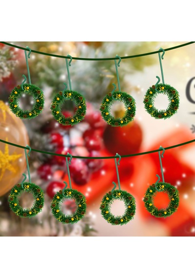 Noel Süsleme Kancaları 10 Pcs Plastik S Şekilli Noel Ağacı Kancaları Noel Ağacı Dekorasyonu İçin Süs Askıları