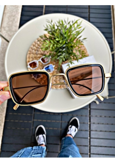 Watchofroyal Royal Eyewear Ex657 Black Brown Güneş Gözlüğü