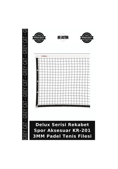Delux Serisi Rekabet Spor Aksesuar Kr-201 3mm Padel Tenis Filesi