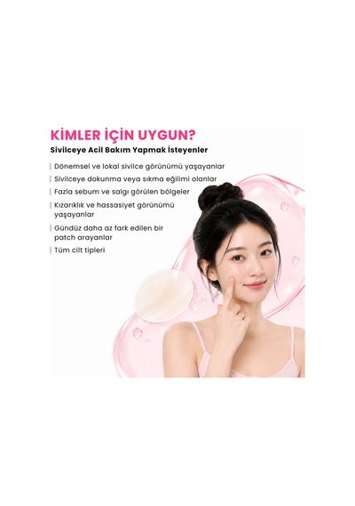 Pimple Patch Hidrokolloid Akne Ve Sivilce Bakım Bandı 36 Parça