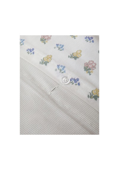 English Home Blush Garden Tek Kişilik Nevresim Seti 160x220 Cm Pembe - Sarı