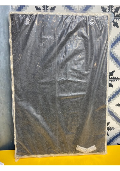 Pure Dairesel Kabartma Desenli Krem Tablo Halı 60x90