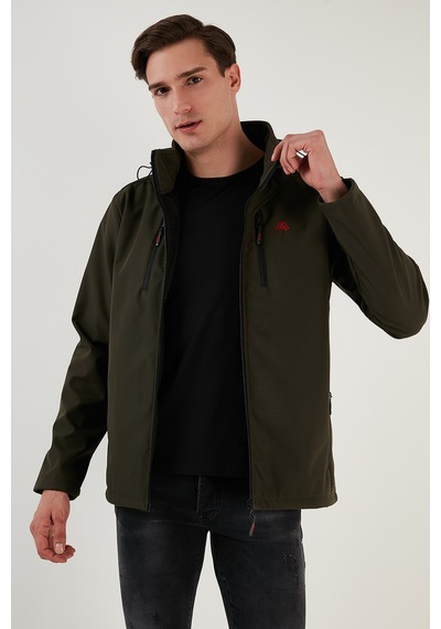 Buratti Suya Ve Rüzgara Dayanıklı Kapüşonlu Softshell Erkek Mont 5855045 Haki Buratti Suya Ve Rüzgara Dayanıklı Kapüşonlu Softshell Erkek Mont 5855045 Haki