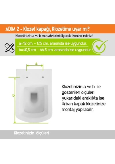 Nkp Slim Kare Yavaş Kapanır Klozet Kapağı Zümrüt