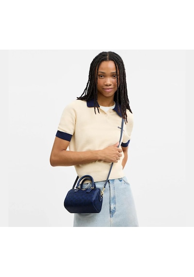 Coach Mini Rowan Crossbody Kadın Çanta Lacivert