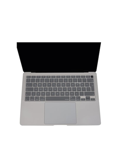Macbook Air Klavye Koruyucu 13inç M1 A2337,a2179 Uyumlu Türkçe Q Düzen Silikon İnce Kapla