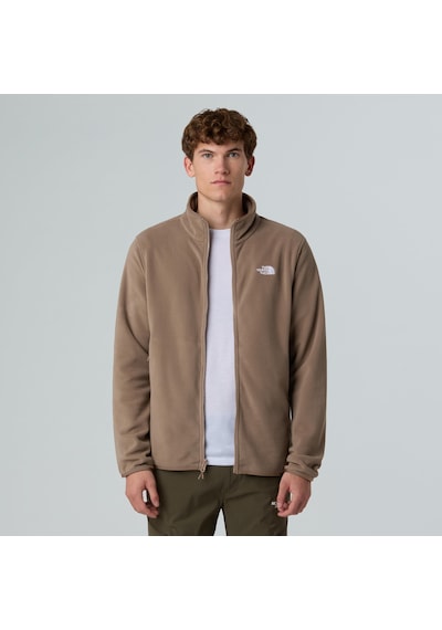 The North Face M Glacier Fleece Jacket Erkek Polar Ceket-30537 Kahverengi