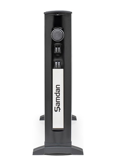 Şamdan Slim Termostatlı Quartz Buharlı Soba 2200 W Hızlı Isıtıcı