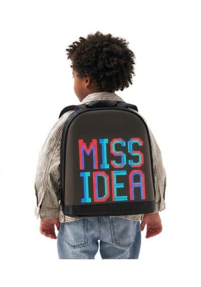 Missidea Pixelbag Mini Led Çanta Siyah Siyah