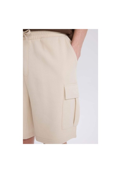 DeFacto Regular Fit Beli Bağcıklı Kargo Cepli Şort D9494AX25SMBG766