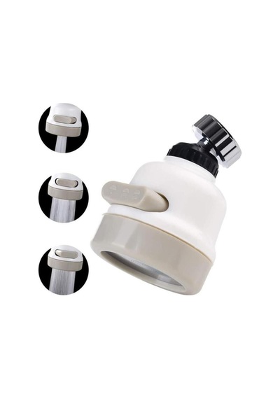Musluk Başlığı Oynar Başlıklı 3 Fonksiyonlu Başlık Mutfak Lavabo Çeşme Başlığı