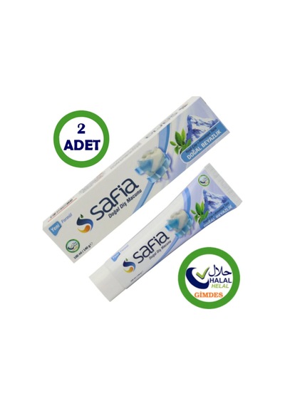 Diş Macunu 75 Gr Yeşilçay + Himalaya Tuzu Komple Helal Sertfka X 2 Paket