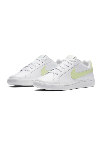 Nike Court Royale Leather Sneaker Hakiki Deri Sneaker Ayakkabı Beyaz Yeşil Beyaz