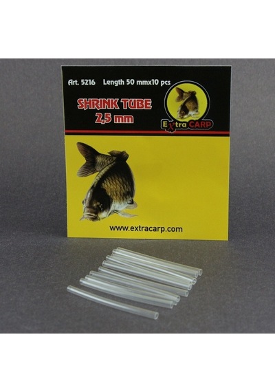 Extra Carp Shrink Tube 2.5Mm X 5Cm (10 Adet) Daralan Hortum