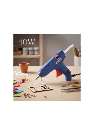 40w Sıcak Silikon Tabancası - 11 Mm Mum Silikon Uyumlu