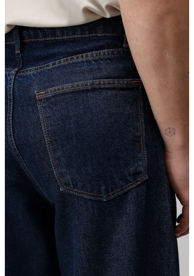 Antioch Baggy Fit Erkek Jean Lacivert
