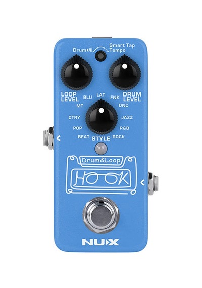 Nux Ndl-3 Hook Drum & Loop Pedalı Ritim Eşlikli Looper Akıllı T