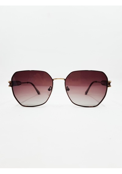 Esrada Ines 33153 C101 Brown Unısex Güneş Gözlüğü 57-16-145 Kahverengi