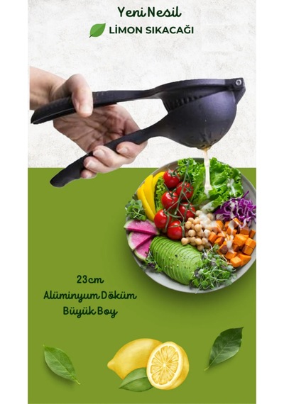 Döküm Portakal Limon Narenciye Sıkacağı Döküm 23 Cm Döküm Diğer