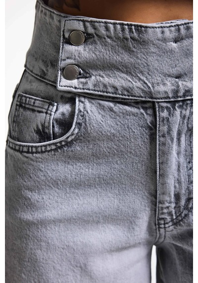 Itsbasic Kadın Gri Renk 4s6-12 Palazzo Fit Kemer Detaylı Elastan Kumaş Denim Jean Itsbasic Kadın Gri Renk 4s6-12 Palazzo Fit Kemer Detaylı Elastan Kumaş Denim Jean