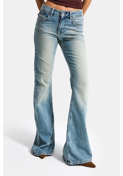 Itsbasic Kadın A.tint 4s6-32 Sln05 Mid Rise Flare Fit Orta Bel Esnek Kumaş Dnim Jean A.tınt