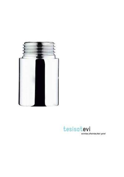 Musluk Uzatması - 5 CM Uzatma 1/2 Krom