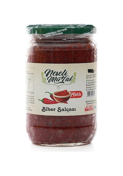 Neşeli Mutfak Tatlı Biber Salçası 695 Gr