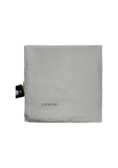 Armine Düz Ipek Eşarp - 1113 Gri Twill 1113 Gri