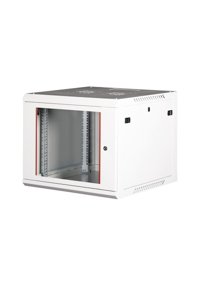 Lande 9u 19" Duvar Tipi Rack Kabinet Genişlik: 600 Mm Derinlik: 600 Mm Açık Gri Demonte