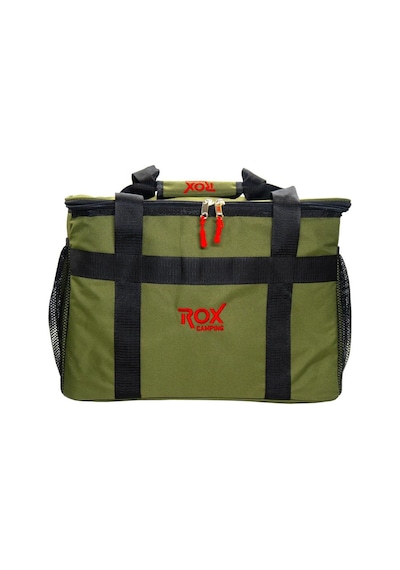 Rox Camping 0188 Isı Muhafazalı Termal Kamp Çantası 38 Litre Yeşil