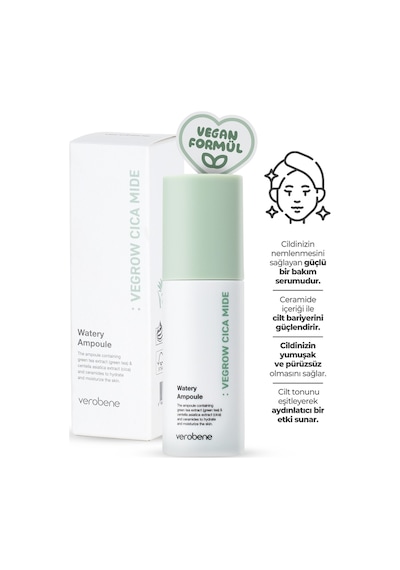 Verobene Wegrow Cica Mide Watery Kore Yeşil Çay Özü Ampul 50 ML