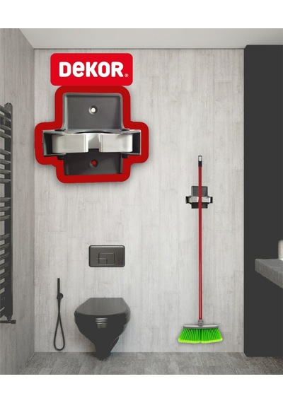 Dekor Sap Tutucu 7.8x8.3x4.6cm 7200 Siyah