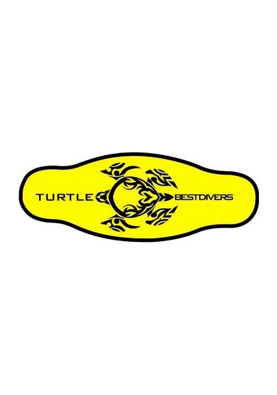 BestDivers Maske Arkalığı Turtle Neopren Siyah