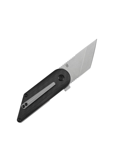 Kansept Dash Fitilli Karbon Fiber + G10 Sap 154cm Çelik Çakı T2045a1 Kum
