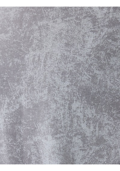 Koton Soyut Baskılı Oversize Yıkamalı Bisiklet Yaka Sweatshirt Gri Desenli 5sal10533ık Gri Desenli Gri