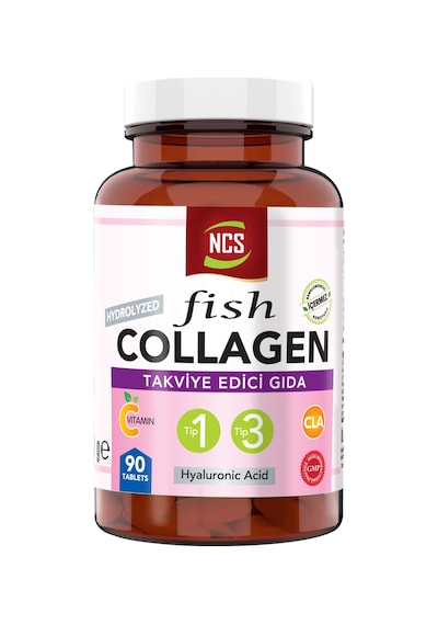 Ncs Type 1-3 Balık Kolajen Cla Biotin 90 Tablet Çinko Collagen