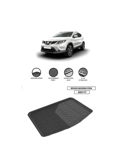 Nissan Qashqai Visia Bagaj Havuzu Garajx