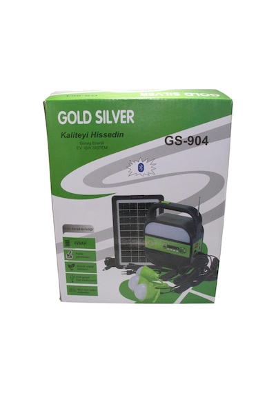 Gold Silver Gs 904 Güneş Enerjili Solar Lamba