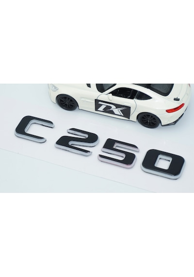 Dk Tuning C 250 Bagaj Gri Siyah Abs Yazı Logo Benz İle Uyumlu