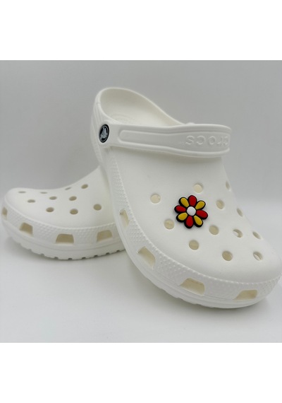 Crocs Terlik Süsü Ve Aksesuarı , Çanta Süsü Jibbitz 3d Renkli Papatya 07 Logo Aksesuar Sarı-kırmızı-beyaz-siyah Crocs Terlik Süsü Ve Aksesuarı , Çanta Süsü Jibbitz 3d Renkli Papatya 07 Logo Aksesuar Sarı-kırmızı-beyaz-siyah
