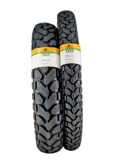 460-18 Ve 300-21 Tl Tubeless - Dubleks Lastik Takımı